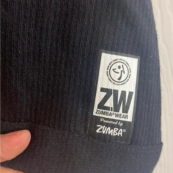 ZUMBA WEAR Tank Top Sz S "Est. 2001" Spicy Ribbed Sleeveless Racerback T-shirt! - Picture 6 of 12